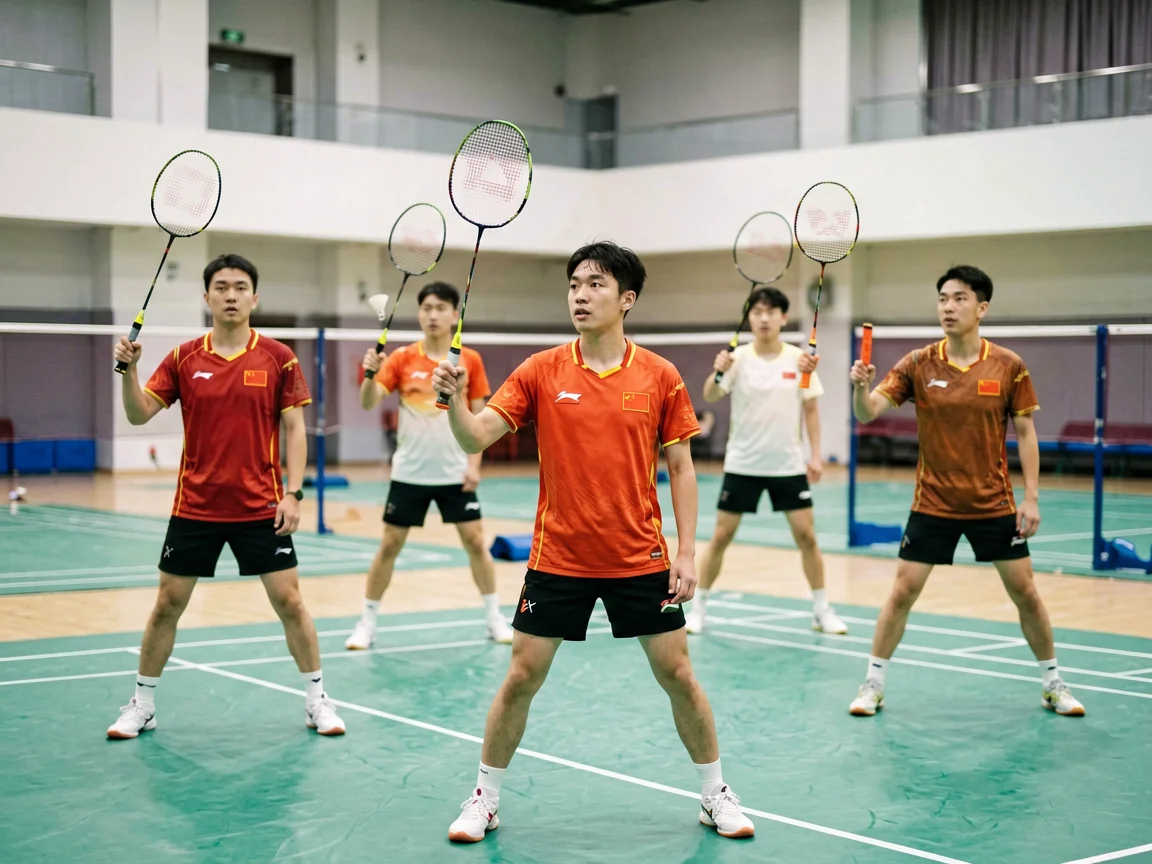 羽毛球选手王昶出征巴黎奥运会全力冲击男双项目奖牌